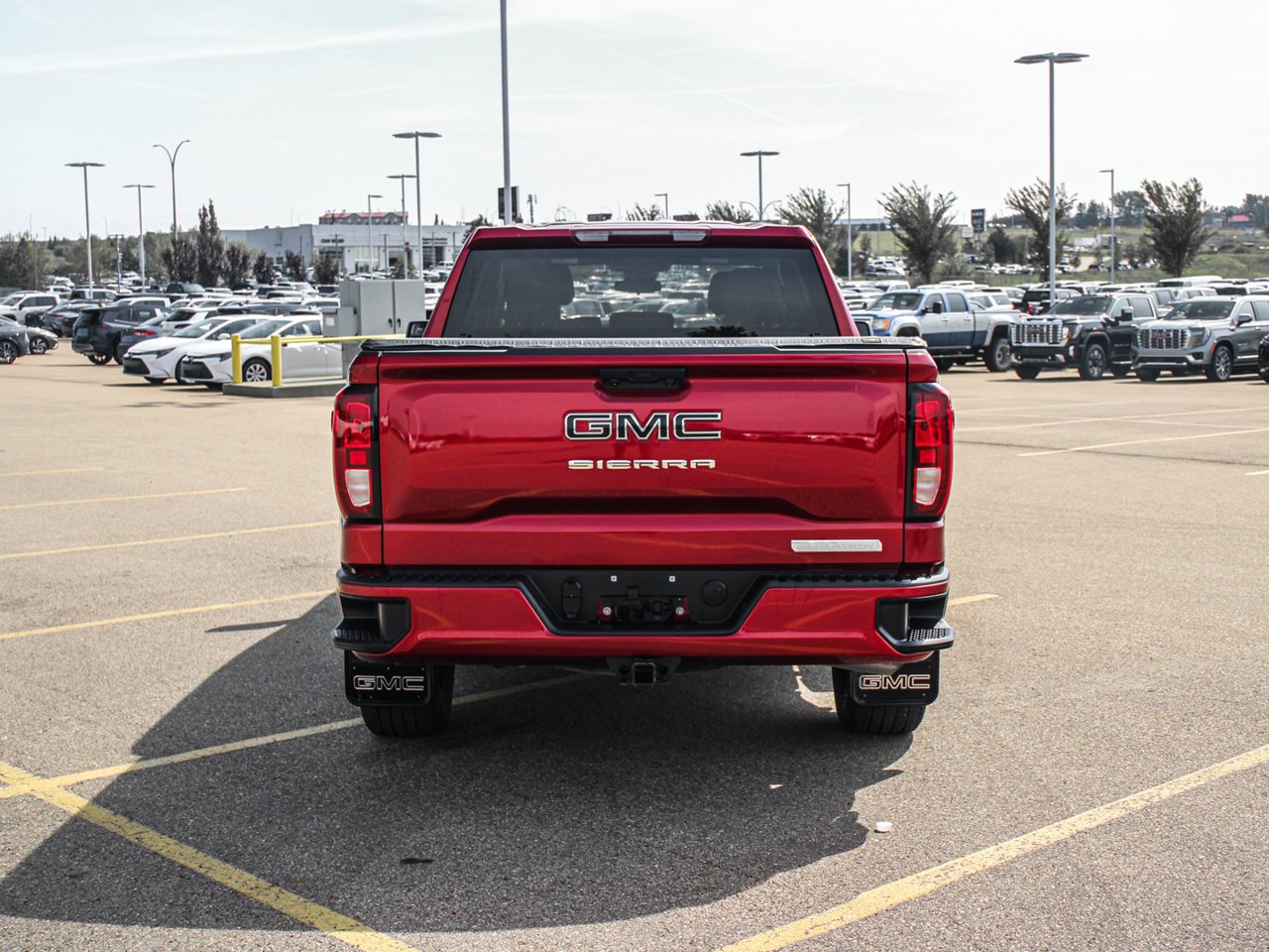 2024 GMC Sierra 1500 4WD Crew Cab 147 Elevation Red Sherwood Park - photo #6