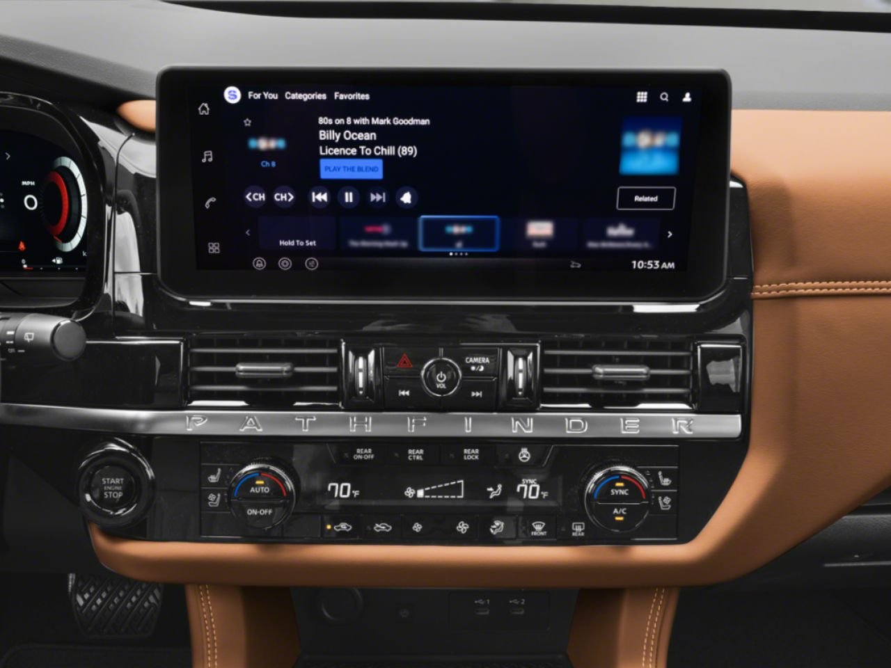 2026 NISSAN Pathfinder Everest While Pearl Tricoat/Super Black Matane - photo #9