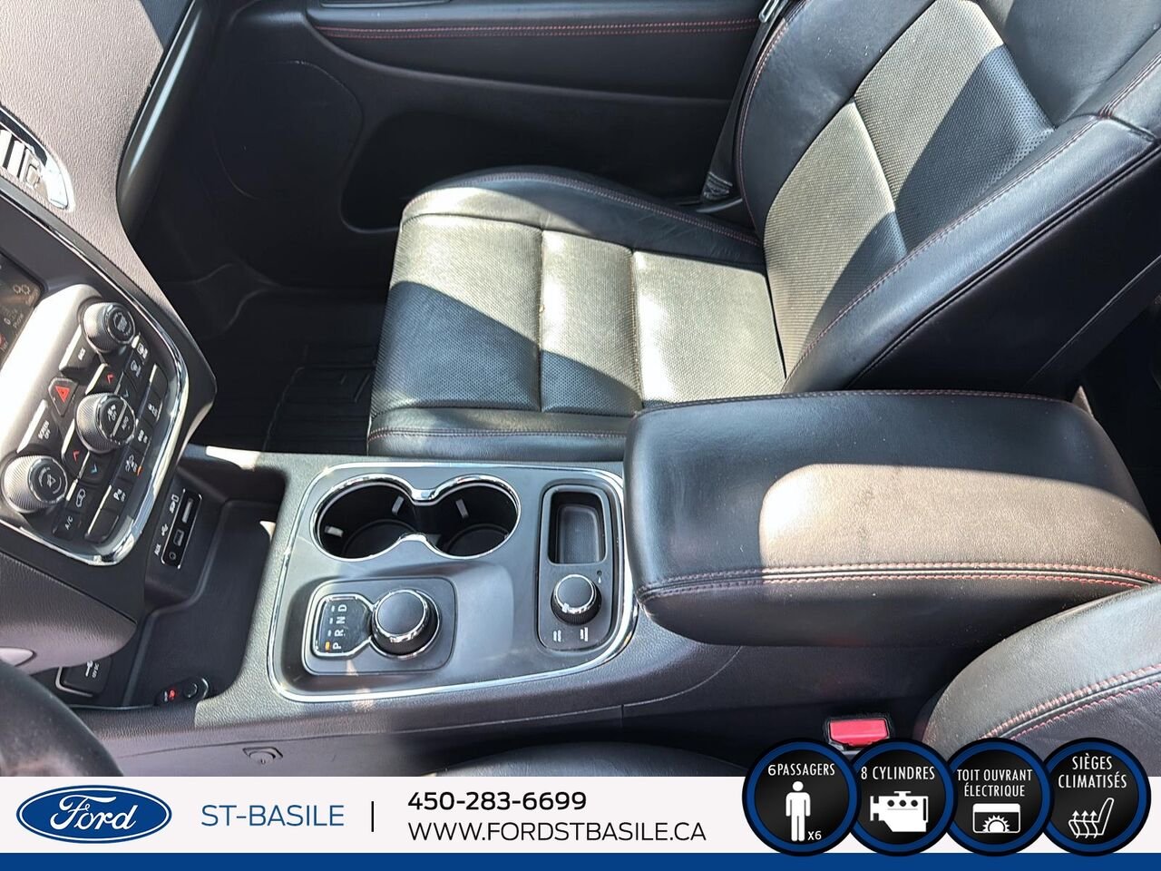 DODGE DURANGO 2015 Blanc Saint-Basile-le-Grand - photo #26