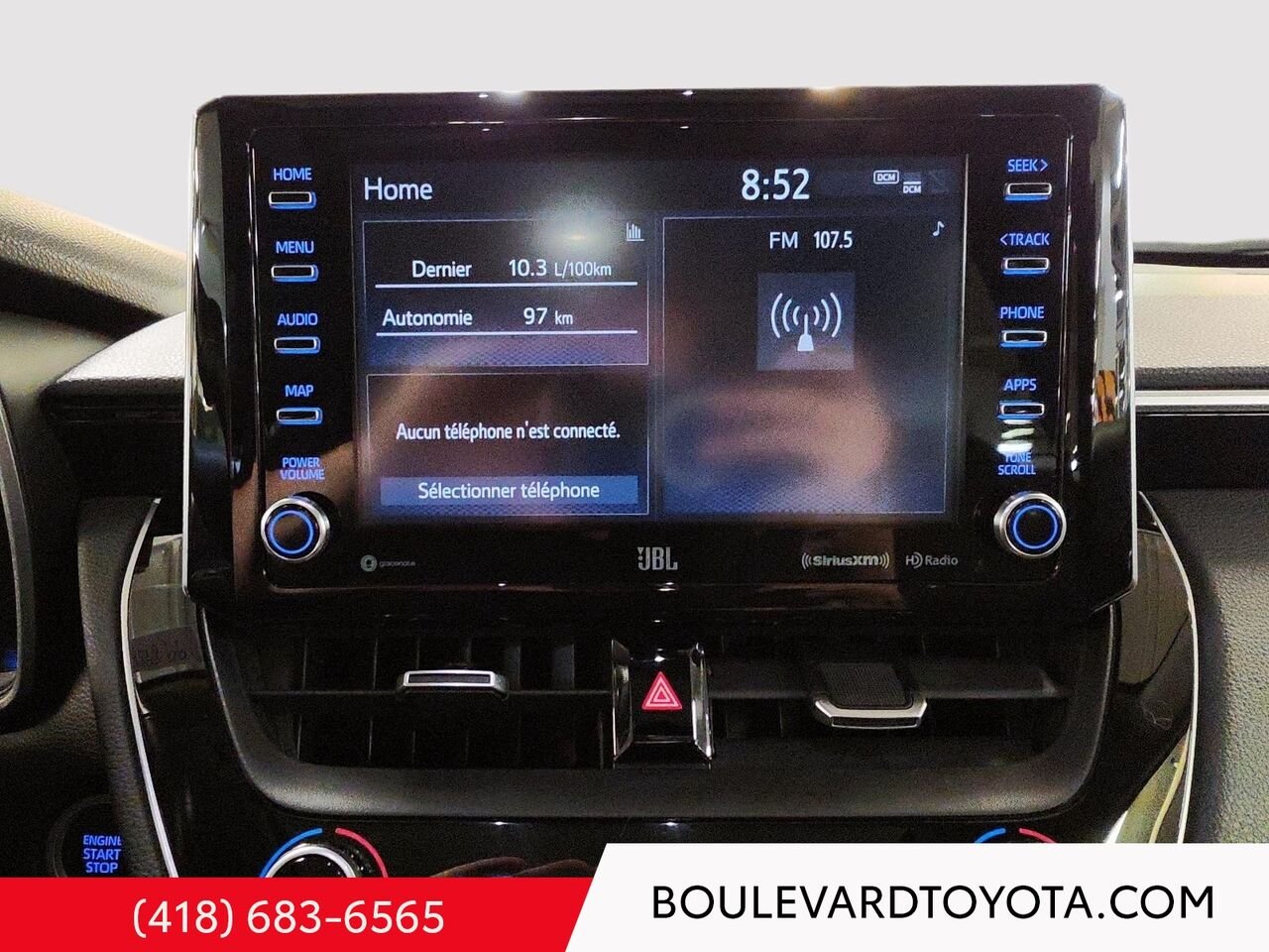 2022 Toyota Corolla Cross 99846A-97 | XLE, AWD Blue Québec - photo #14