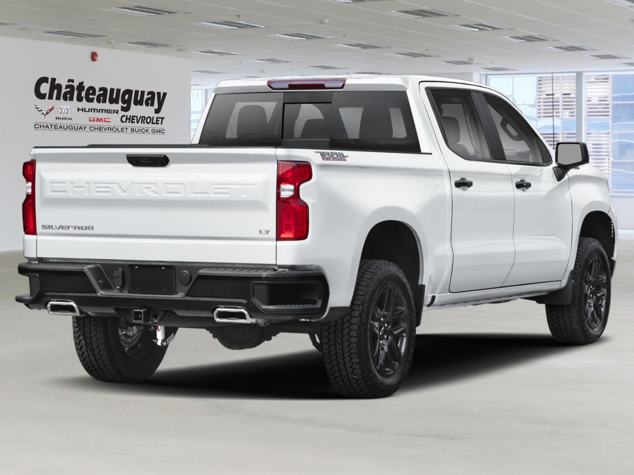 CHEVROLET Silverado 1500 K1500 SILVERADO CREW CAB LT TRAIL BOSS STD/BOX (2LT) 2026 Blanc sommet Châteauguay - photo #2
