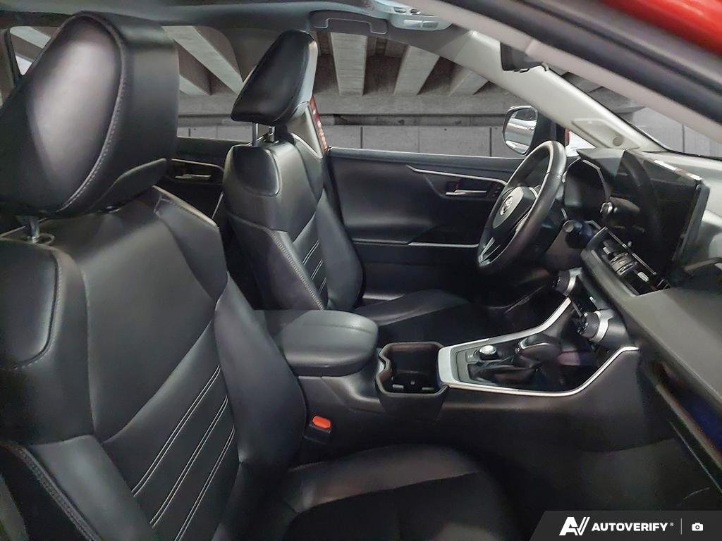 2023 Toyota RAV4 2601787A | Hybrid Limited Red Edmonton - photo #21