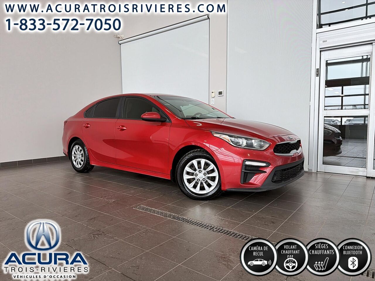 Red 2019 Kia Forte Sedan Automatic