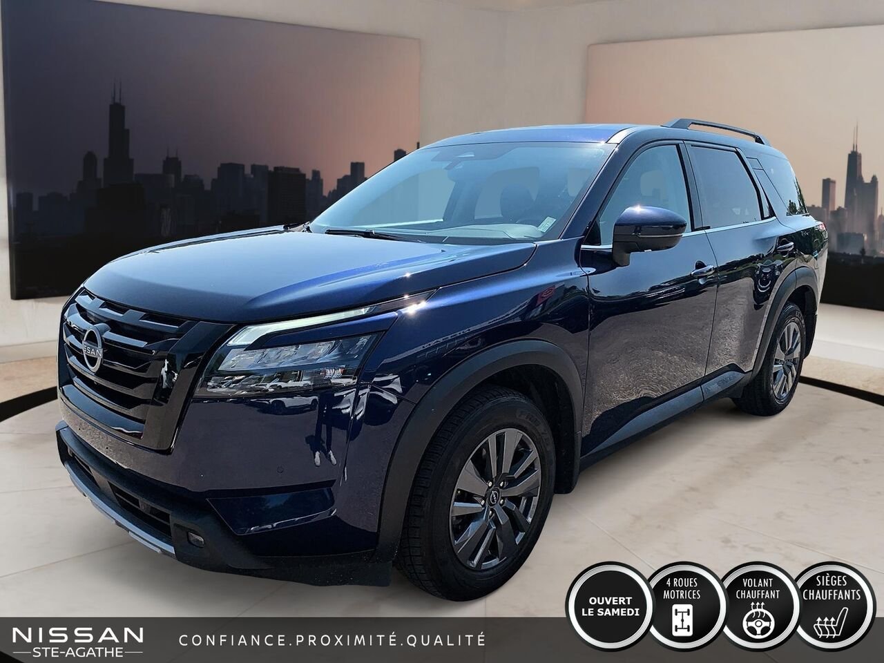 2024 Nissan Pathfinder Blue Saint-Jérôme - photo #0