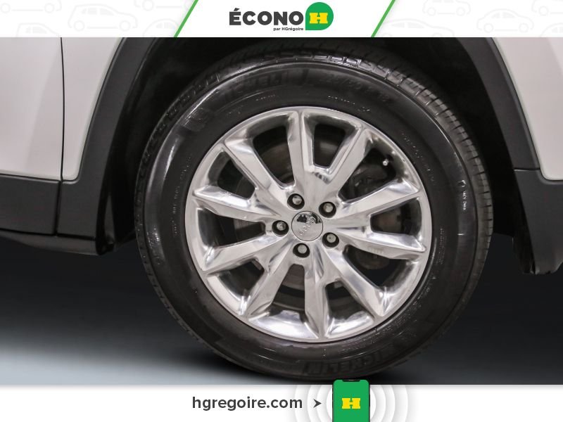 Jeep Cherokee 821127A | LIMITED 4WD CUIR TOIT PANO BLUETOOTH CAMÉRA MAGS 2015 Blanc Laval - photo #30