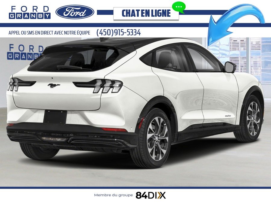 2025 Ford Mustang Mach-E Star White Metallic Tri-Coat