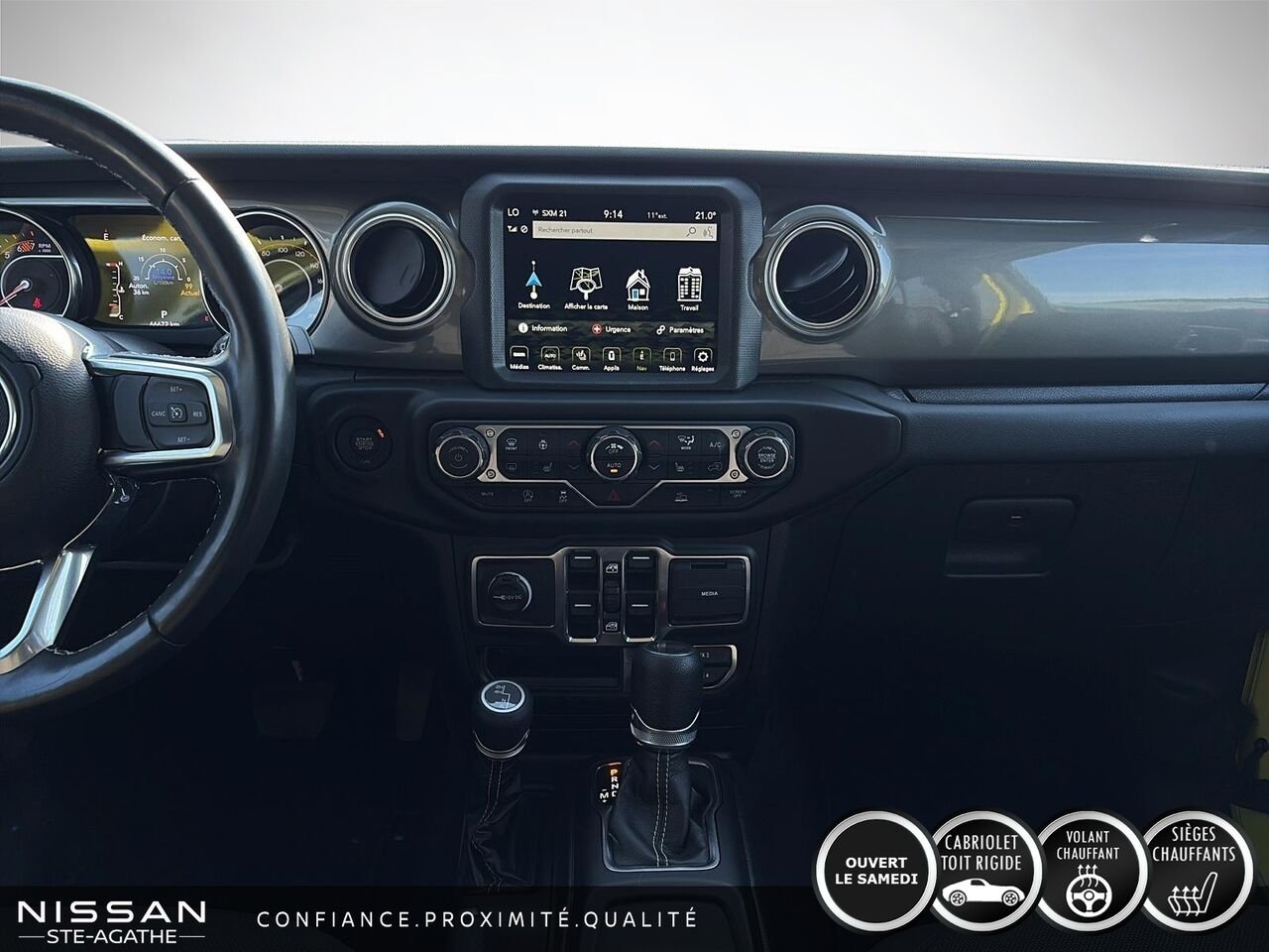 2023 Jeep Wrangler Sahara 4 portes 4x4 Yellow Saint-Jérôme - photo #11