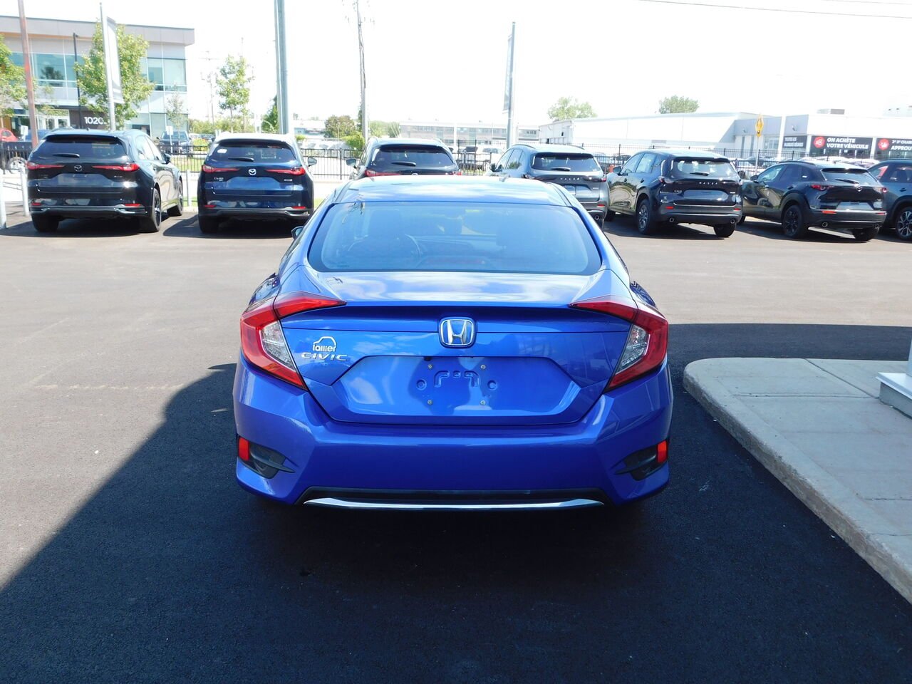 2019 Honda Civic Berline EX CVT Blue Gatineau - photo #3