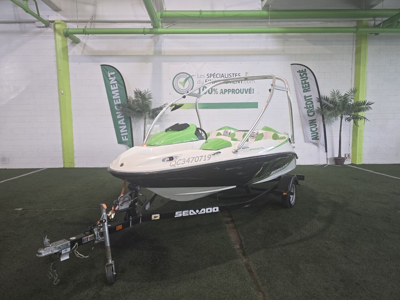 Sea-doo Speedster 150 2012 Vert Longueuil, - photo #0