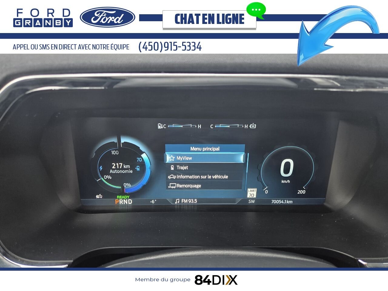 Ford F-150 Lightning 2023 Noir Granby - photo #12