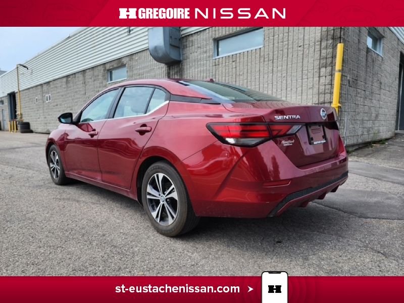 Nissan Sentra 2021 Rouge Laval - photo #8