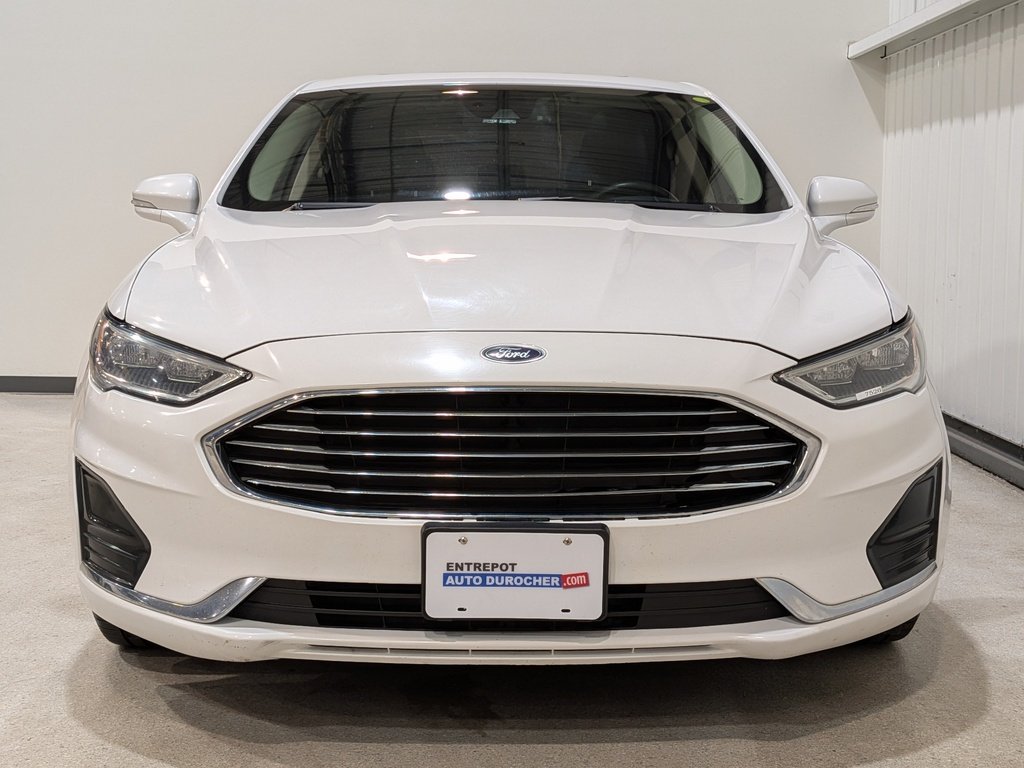 Ford Fusion Hybrid SEL FWD 2019 Blanc Val-David - photo #3