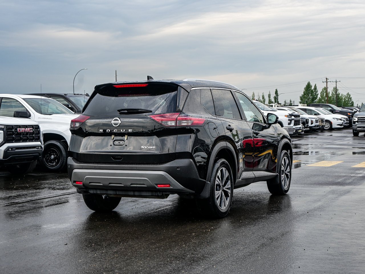 2021 Nissan Rogue AWD SV Black Sherwood Park - photo #12