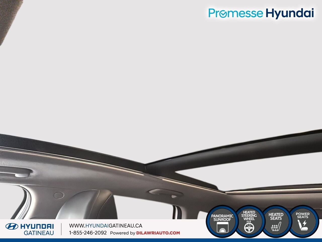 2022 Hyundai Santa Fe Hybrid White Gatineau - photo #16