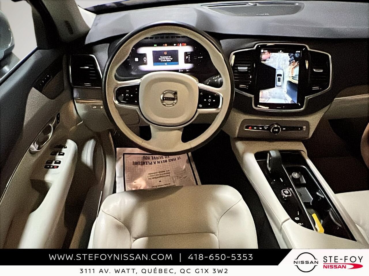 Volvo XC90 Recharge PLUS BRIGHT THEME PHEV 2024 Gris Ste-Foy - photo #13