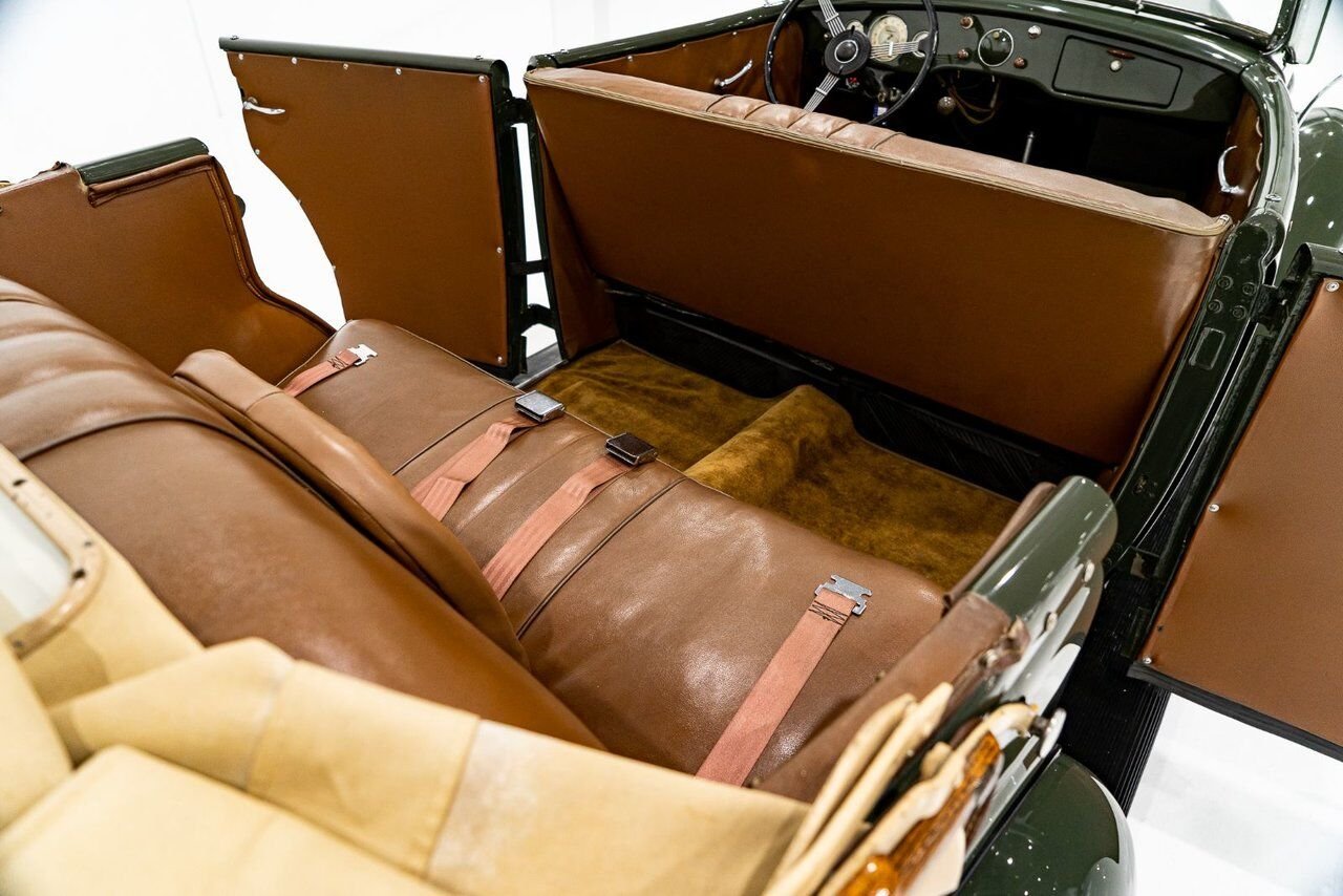 1936 Ford Model 48 Phaeton PRIX EN USD | Beautifully presented in original condition Green Montreal - photo #65