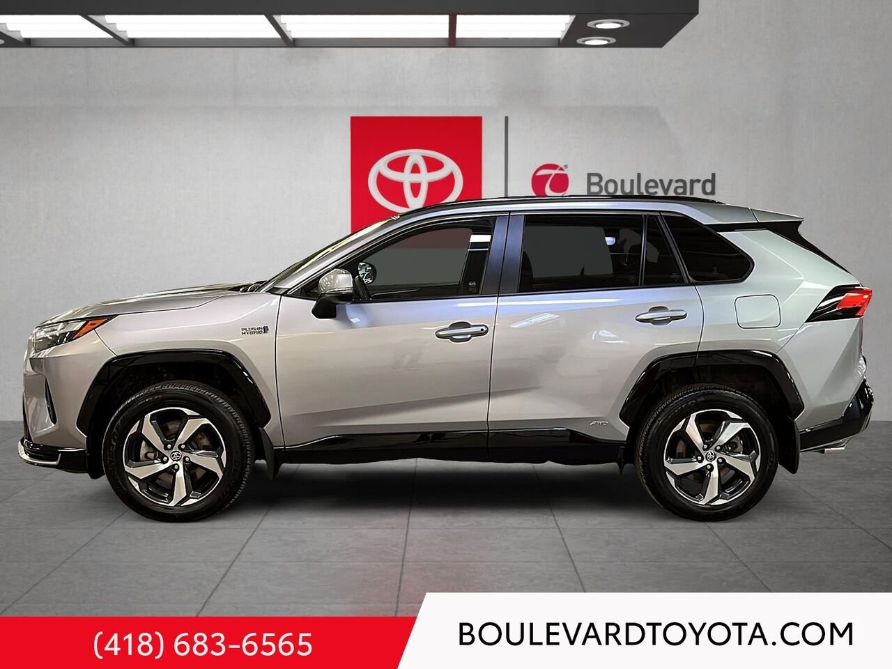 2024 Toyota RAV4 Prime 99538B-21 | SE HYBRIDE, AWD Silver Sky Metallic Québec - photo #5