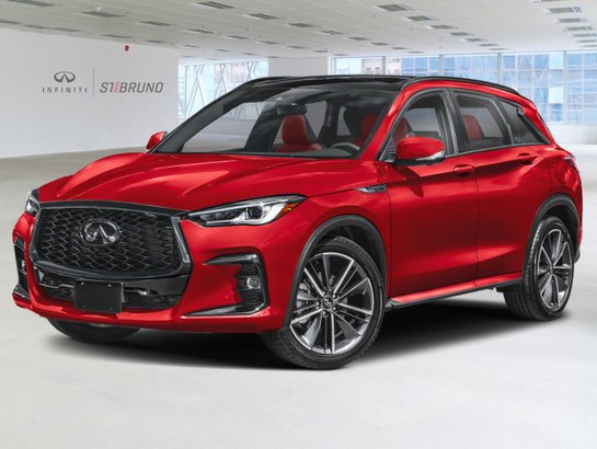 INFINITI QX50 2025 2025 Triple couche vernie pierre de soleil rouge dynamique métallisé