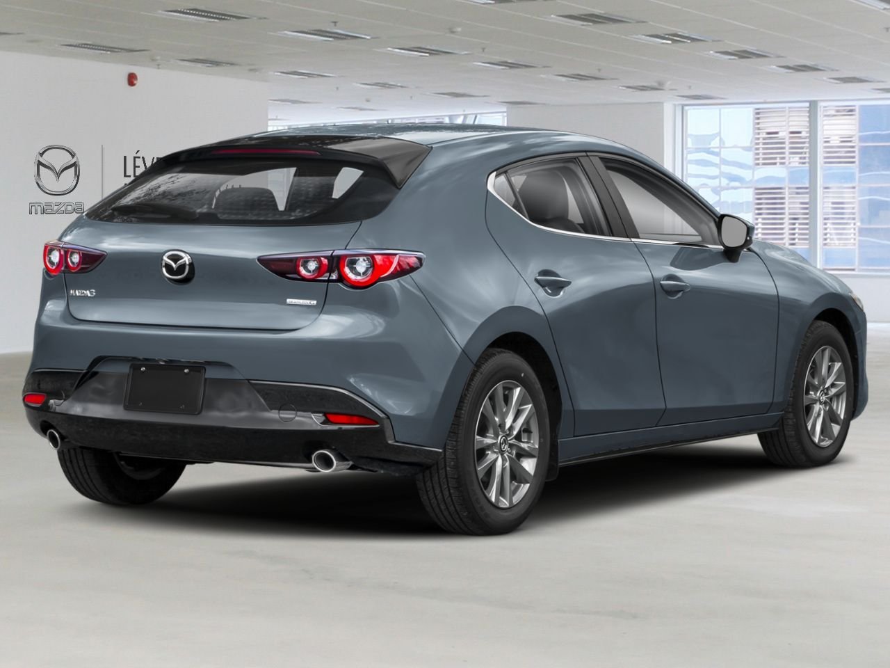 2026 Mazda Mazda3 Sport GS TI i-ACTIV BA Polymetal Grey Metallic Laval - photo #2