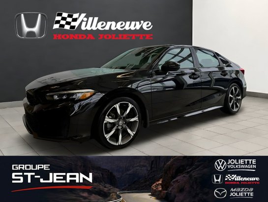 2025 Honda Civic Sedan Hybrid 2025 Black