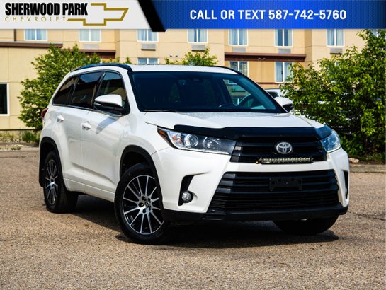 2017 Toyota Highlander 2017 White