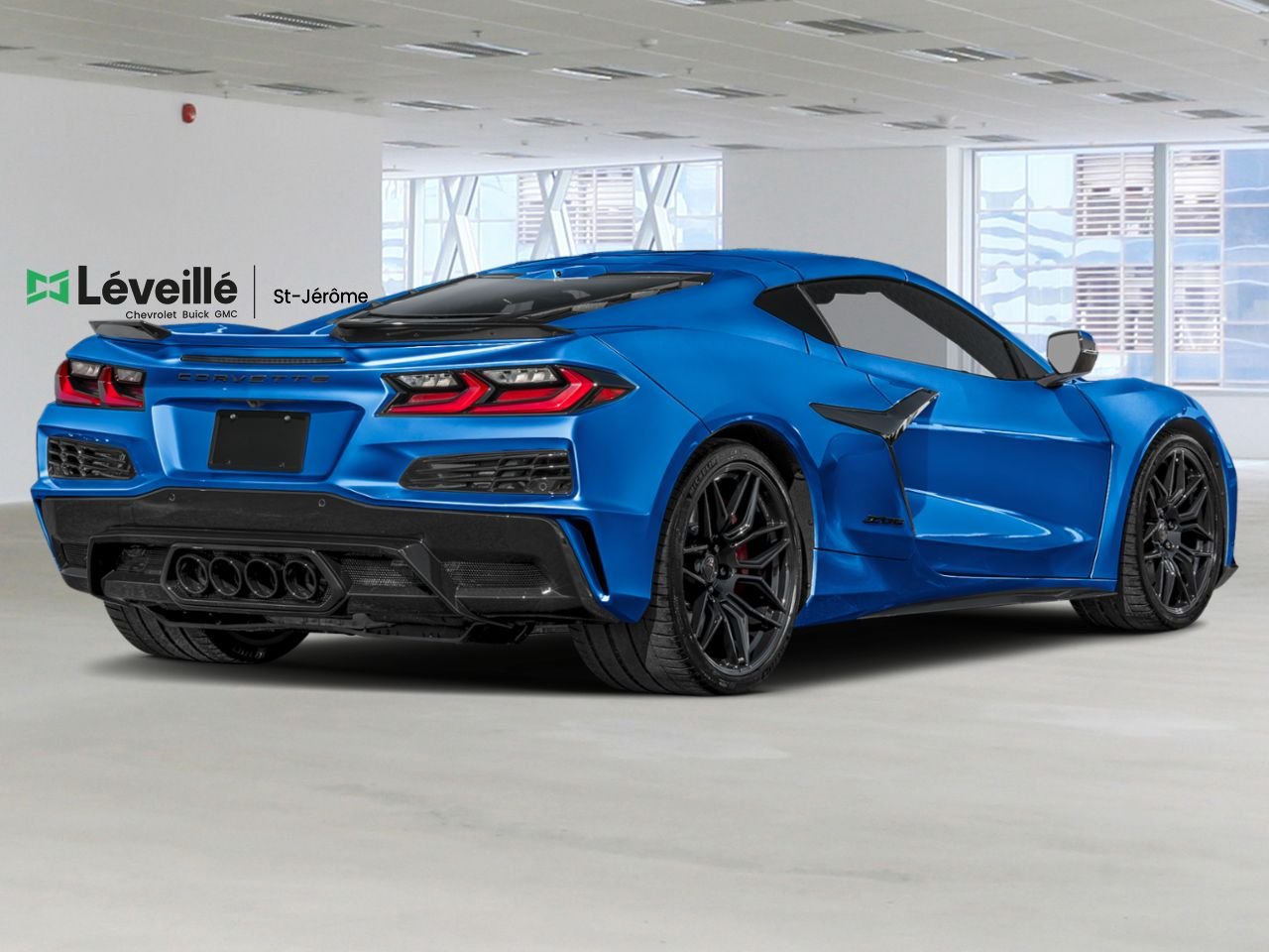 CHEVROLET Corvette 2LZ 2026 Bleu déferlante métallisé Saint-Jérôme - photo #2