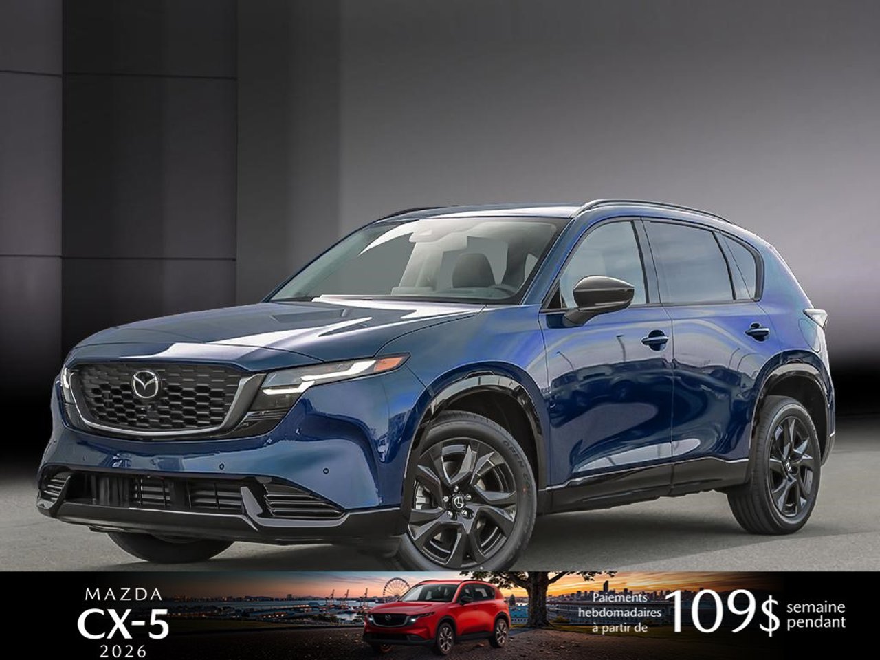 Mazda CX-5 JM3KMCHA0T0197694 2026 Bleu marine mica Mirabel - photo #0