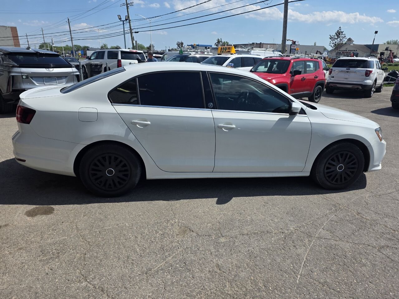 2017 Volkswagen Berline Jetta White  - photo #5