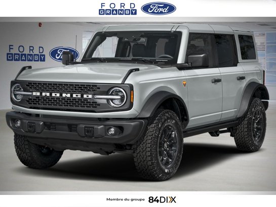Ford Bronco Badlands 4 portes 4x4 2026 Gris avalanche