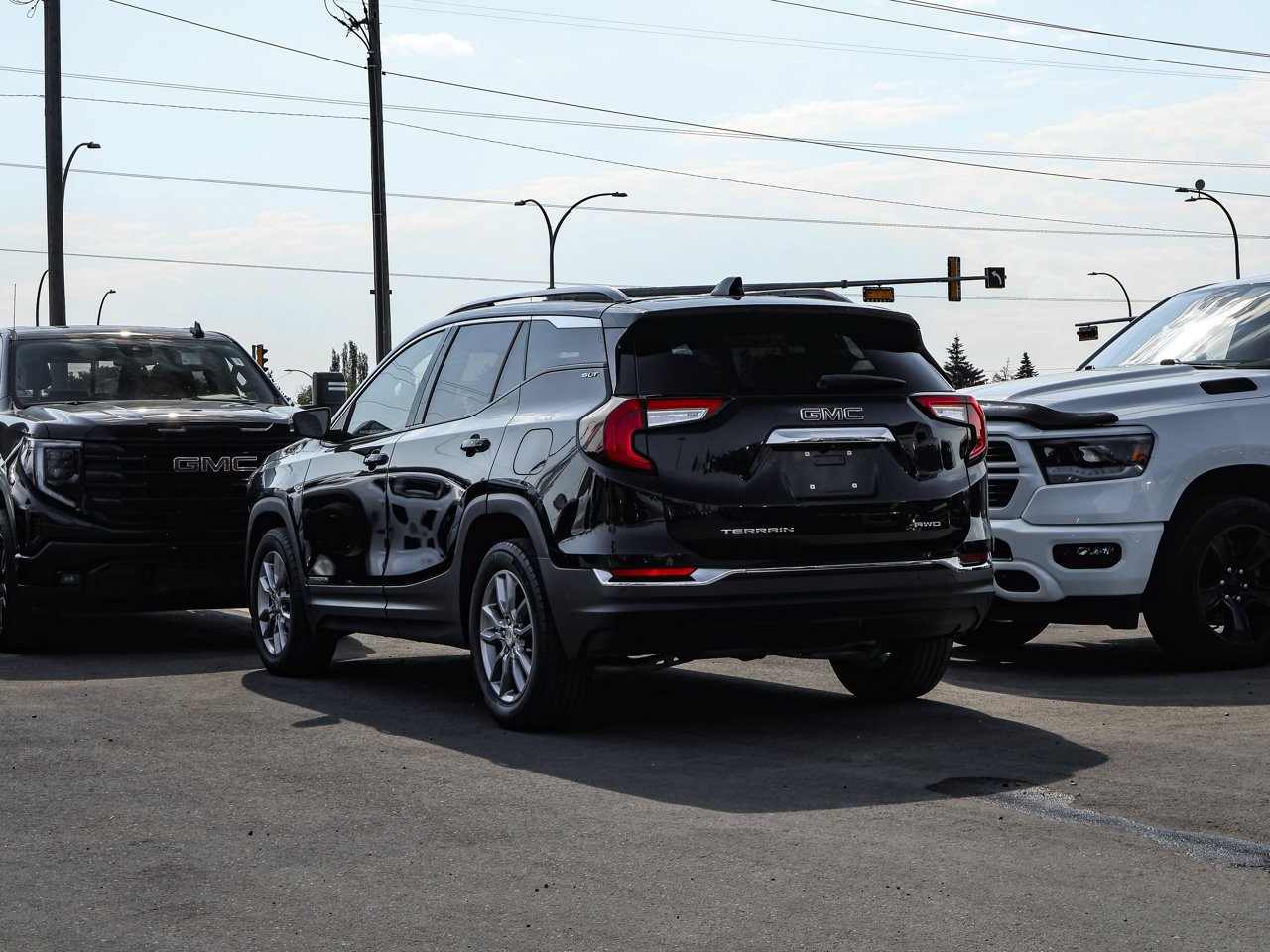 2022 GMC Terrain AWD 4dr SLT Black Sherwood Park - photo #5
