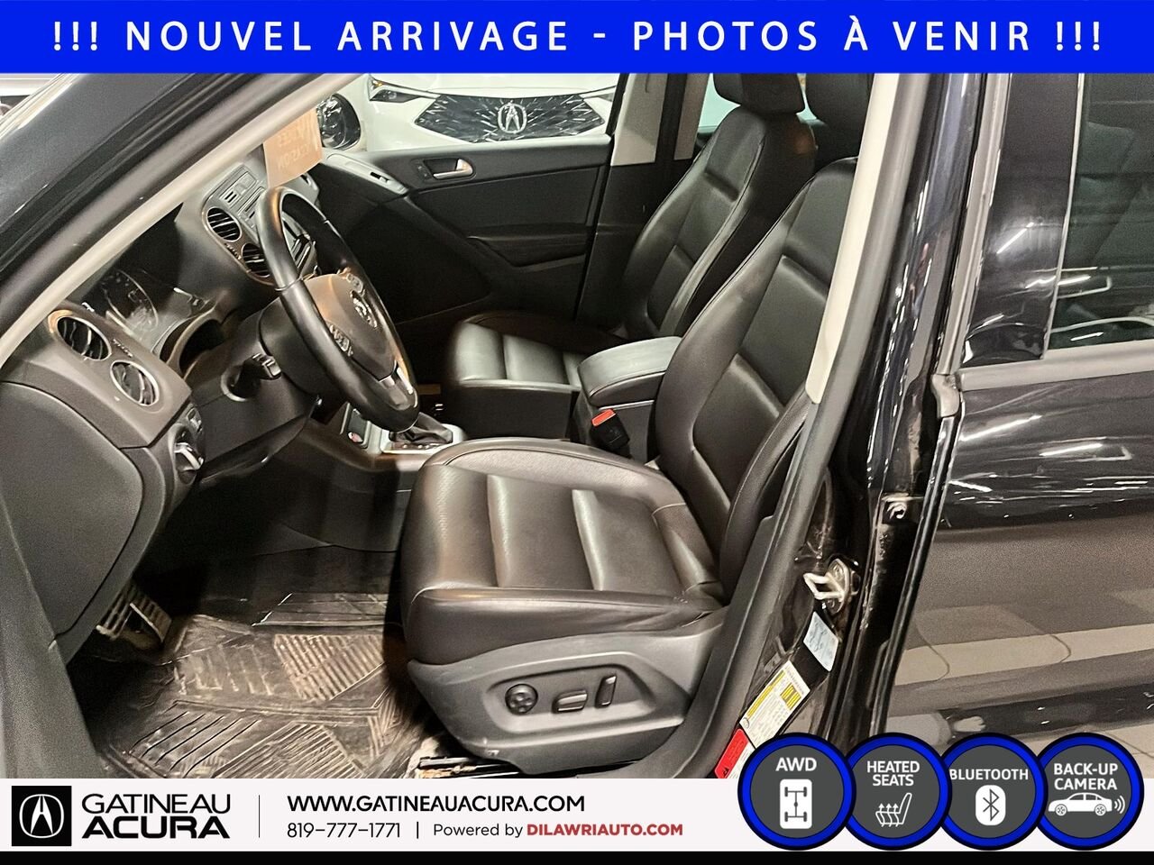 2017 Volkswagen Tiguan Édition Wolfsburg 4MOTION Black Gatineau - photo #8