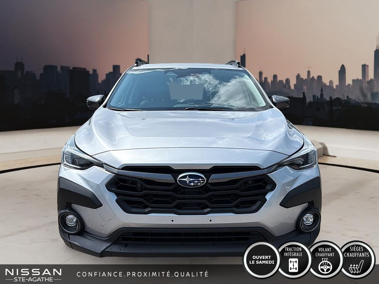 2024 Subaru Crosstrek Silver Ste-Agathe des Monts - photo #1