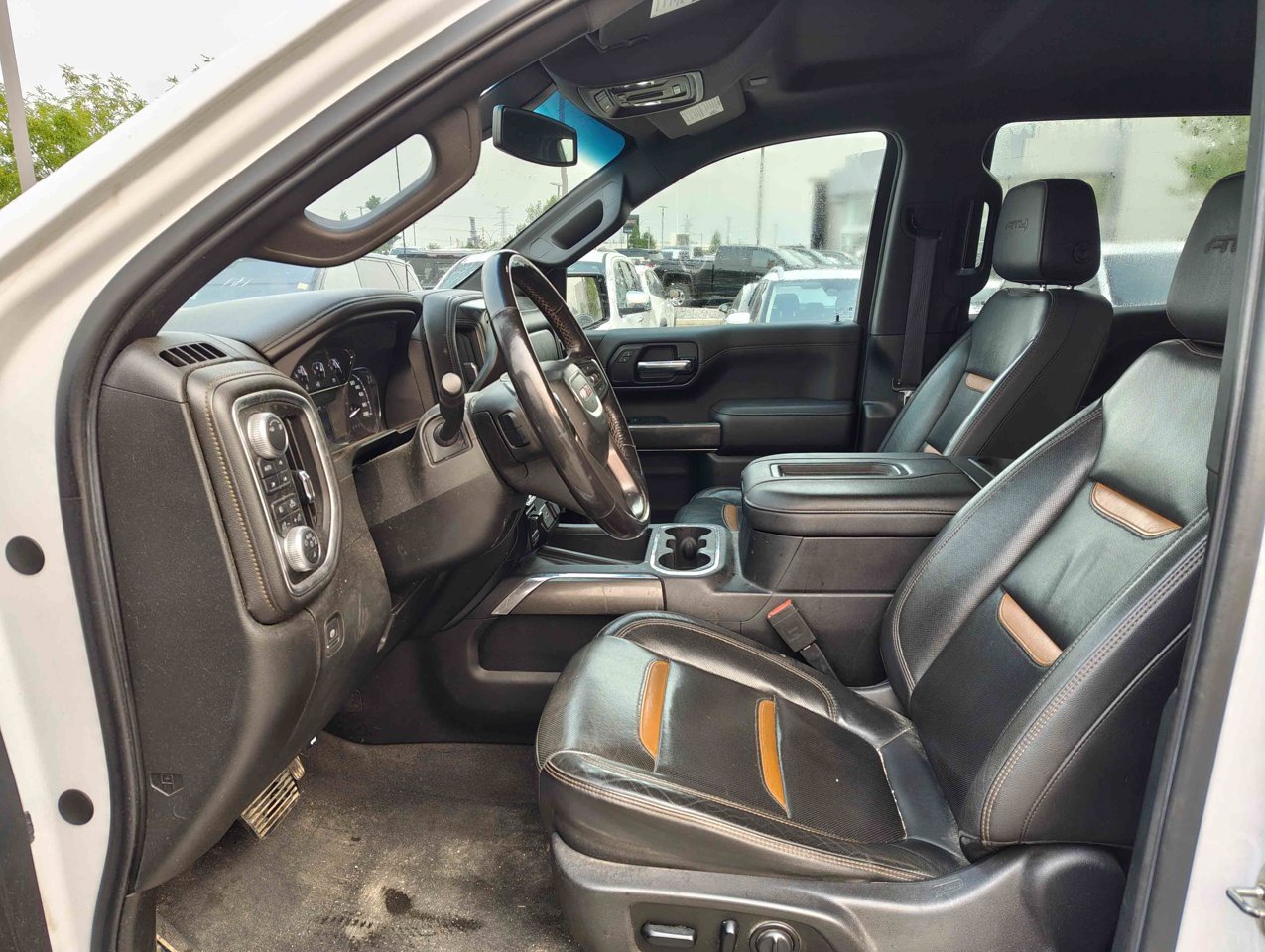 2019 GMC Sierra 1500 4WD Crew Cab 157 AT4 White Sherwood Park - photo #7
