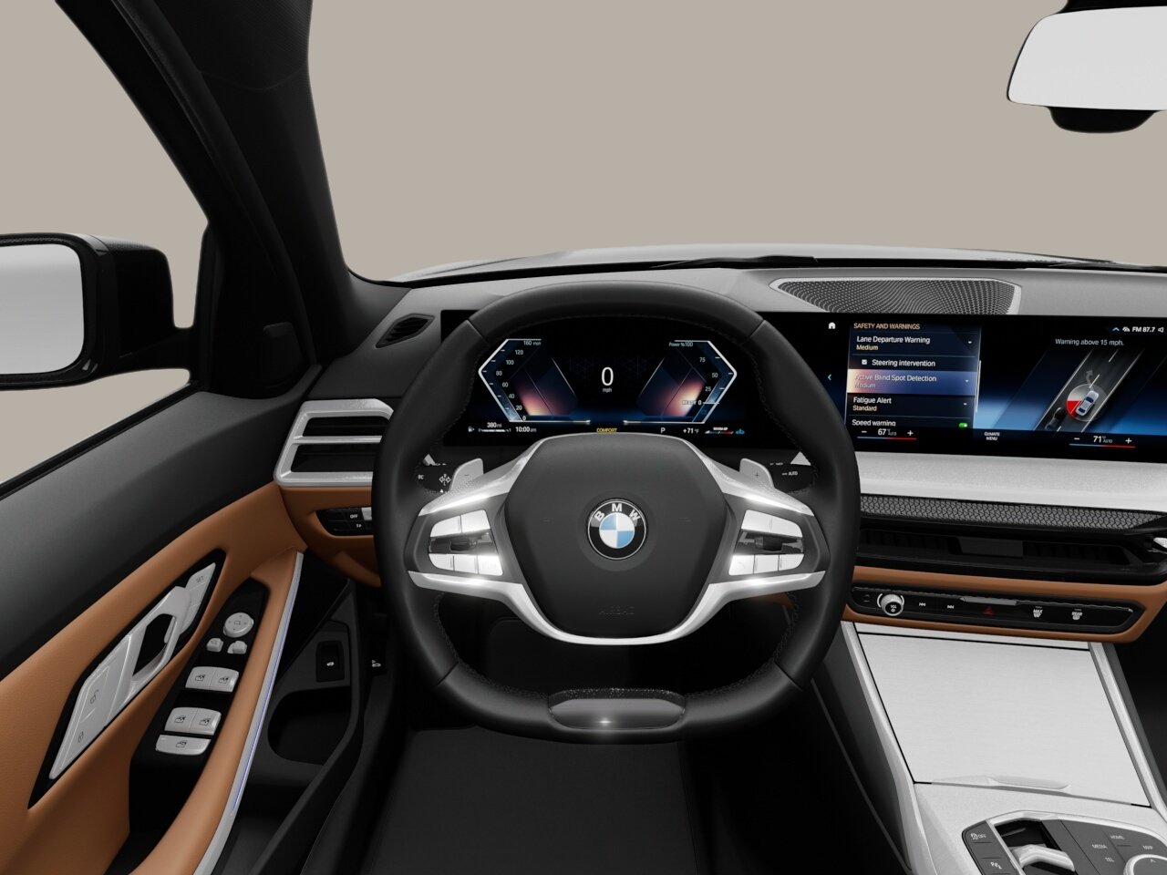 2026 BMW 3 Series Loc. 48 m. 781$/mois à 0% Black Sapphire Metallic Blainville - photo #11