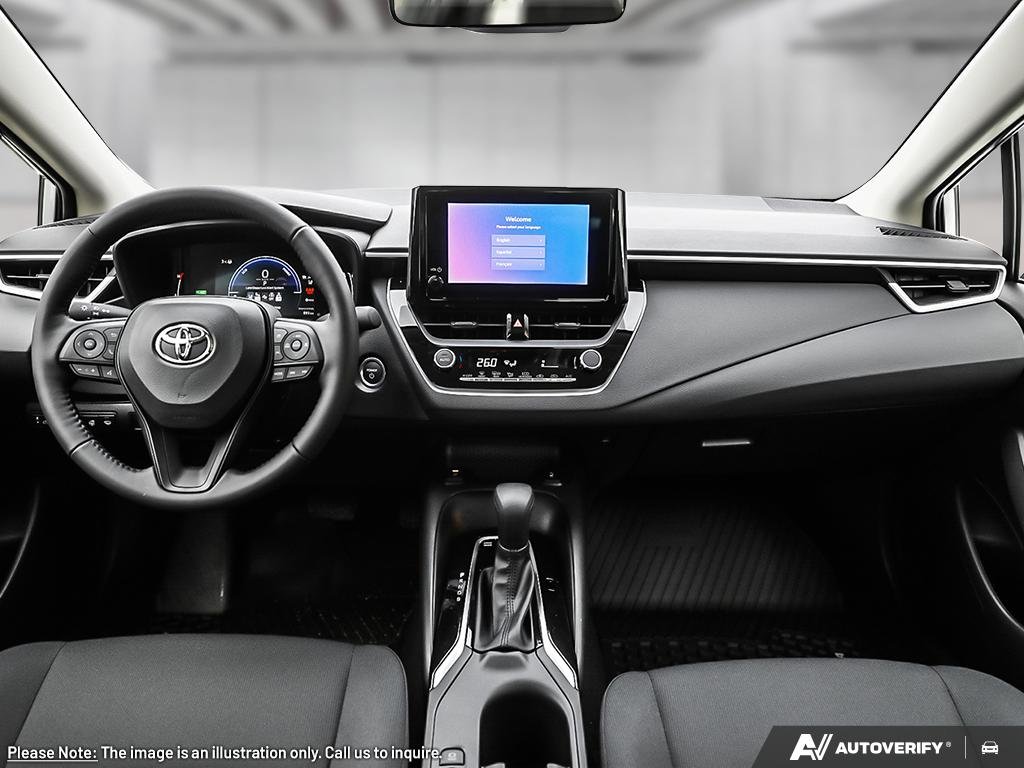 2026 Toyota Corolla 2602019 | Hybrid LE Midnight Black Metallic Edmonton - photo #19