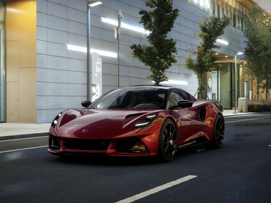 2025 Lotus Emira 2025 Magma Red