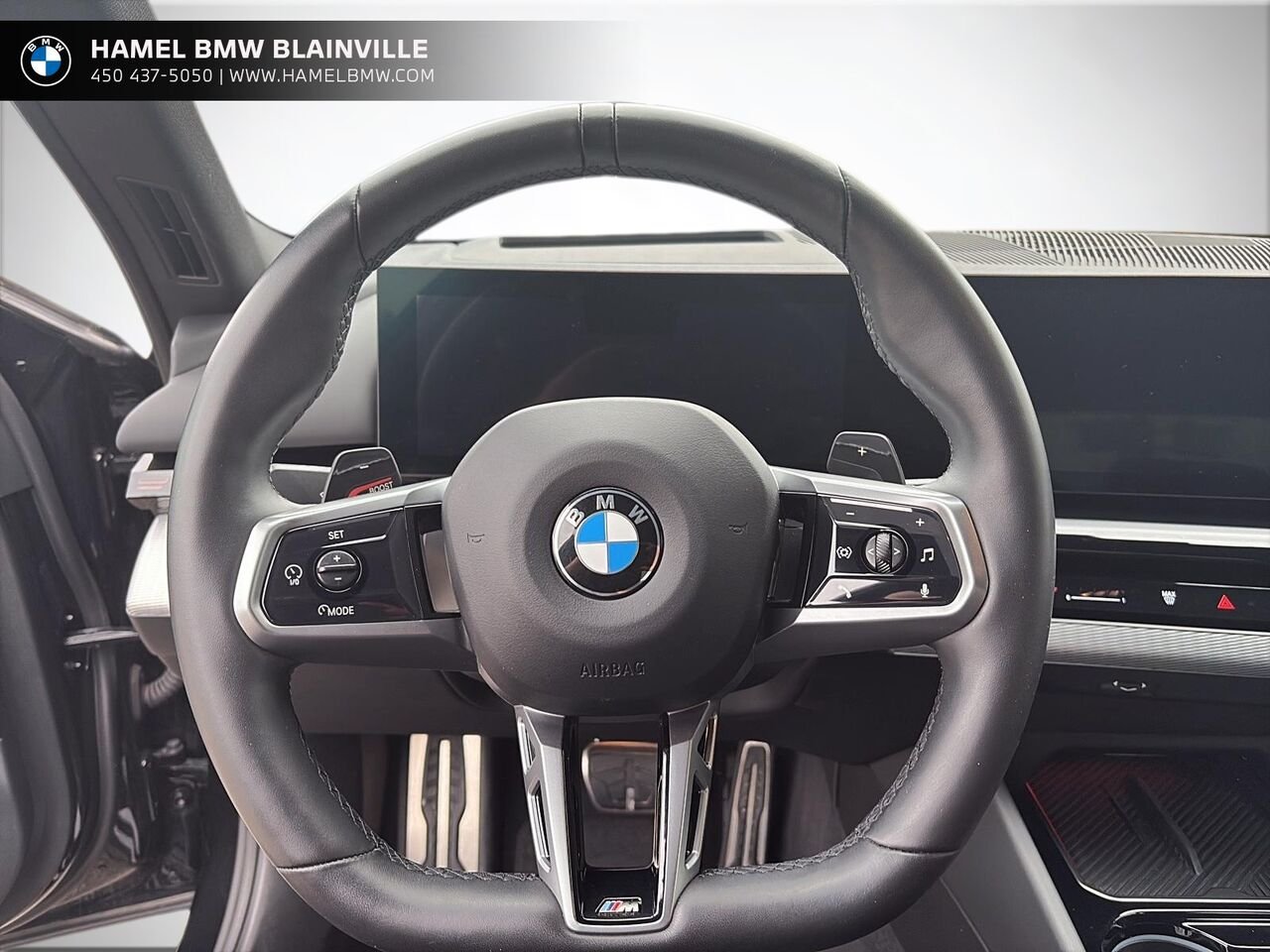 BMW Série 5 530i xDrive berline 2024 Noir Blainville - photo #11