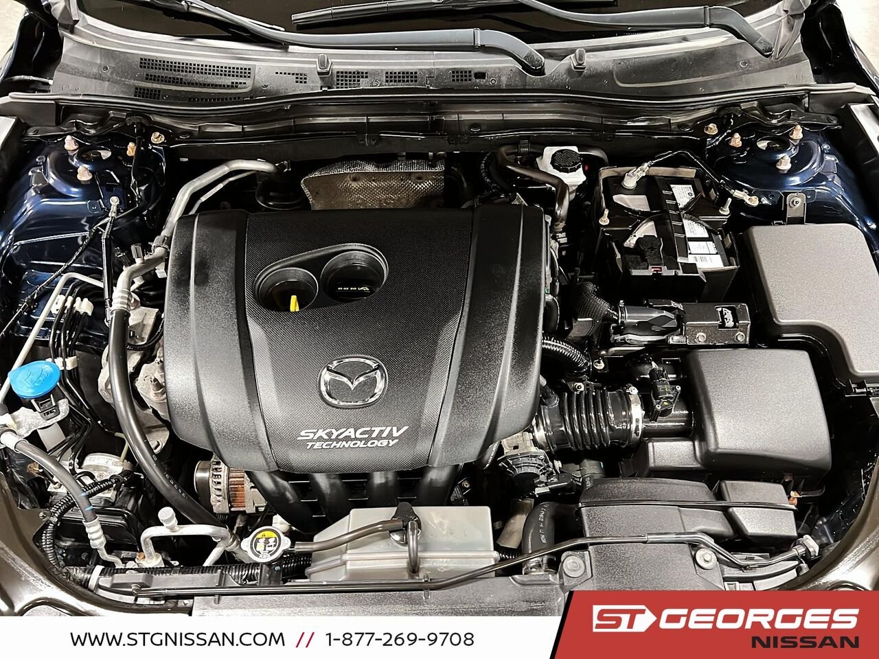 Mazda Mazda3 Sport 2018 Bleu Saint-Georges - photo #7