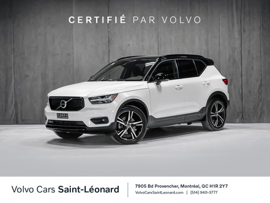 2020 Volvo XC40 T5 R-DESIGN PREMIUM White