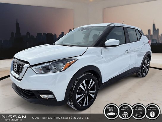 2020 Nissan Kicks automatique SV | APPLE CARPLAY | SIÈGES CHAUFFANTS | 52000KM White