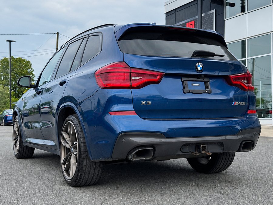BMW X3 M40 2020 2020 Bleu