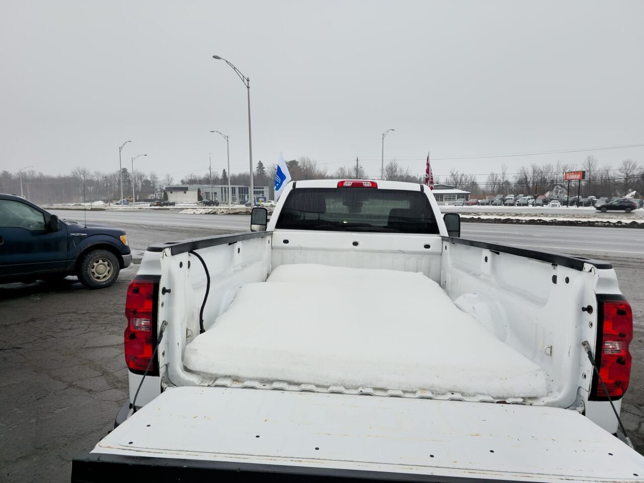 2015 Chevrolet Silverado 2500HD White  - photo #6