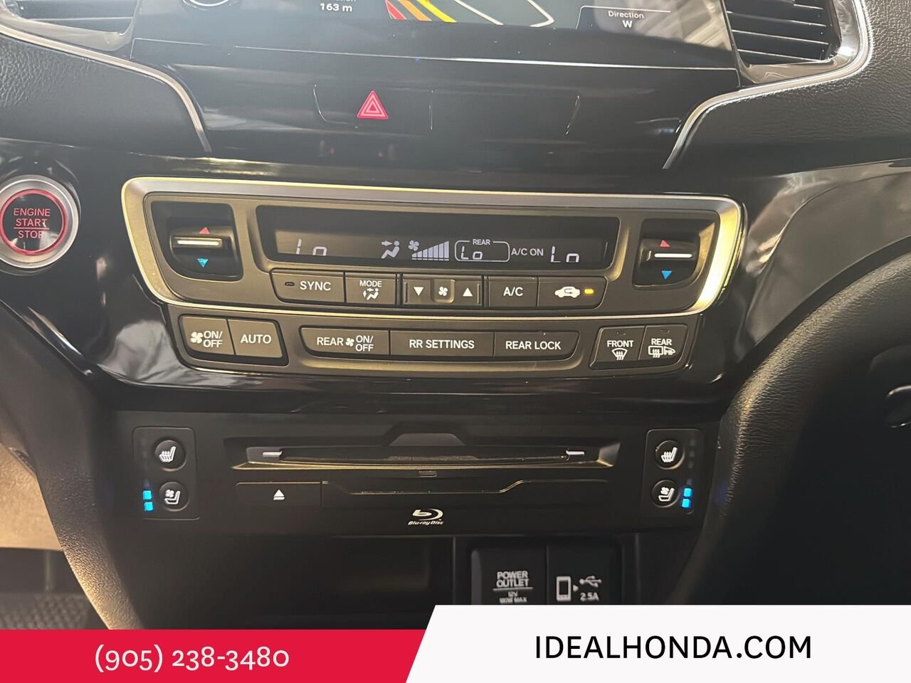2021 Honda Pilot TOURING AWD / CLEAN CARFAX Black Mississauga - photo #19