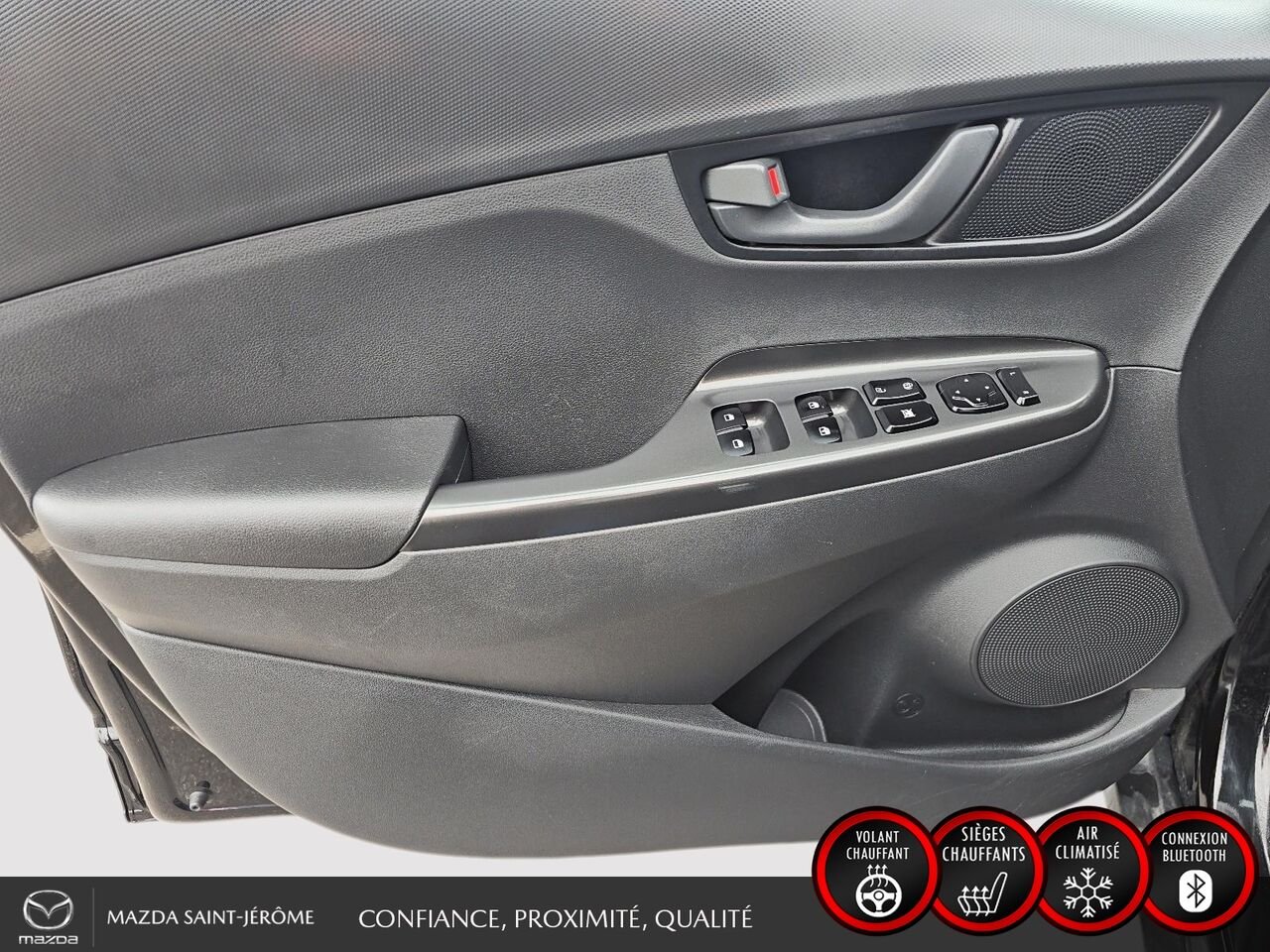 2021 Hyundai Kona Black Ste-Agathe des Monts - photo #11