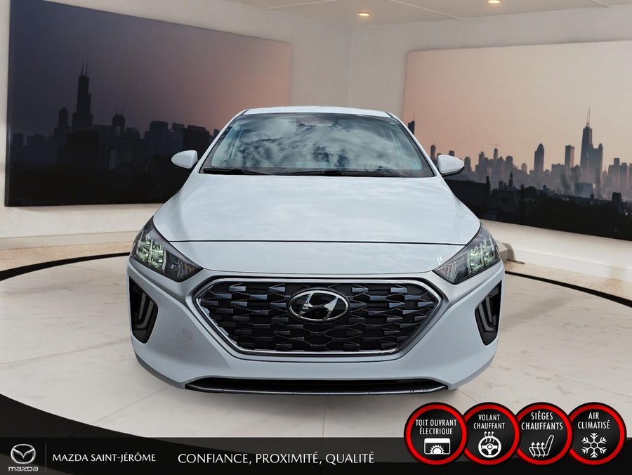 Hyundai Ioniq hybride rechargeable 2020 2020 Blanc