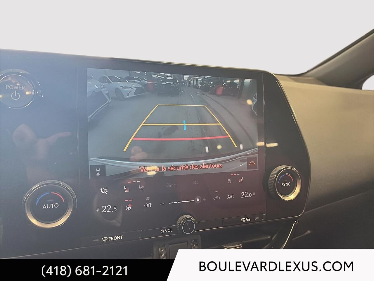 Lexus NX 19359A 2023 Blanc Québec - photo #15