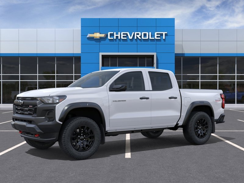 2026 CHEVROLET Colorado COLORADO 4WD CREW CAB TRAIL BOSS SHORT BOX (0TR) SUMMIT WHITE Rivière-du-Loup - photo #1