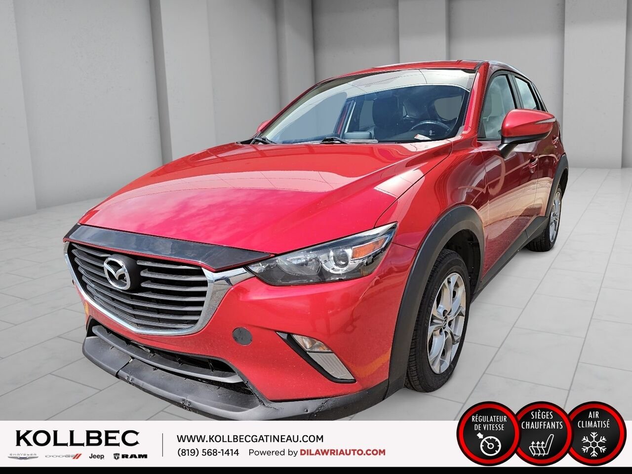 MAZDA CX-3 GS FWD 2016 Rouge Ottawa & Gatineau - photo #0