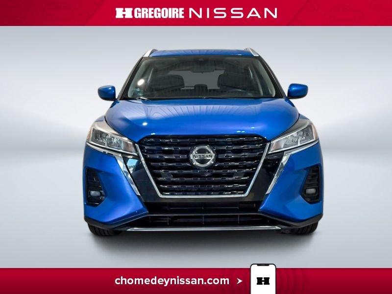 Nissan Kicks CR6962 | SV Mag Carplay Bancs Chauffants à partir 2.99% 2021 Bleu Laval - photo #2