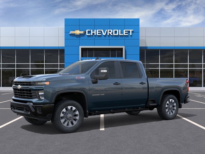 2026 CHEVROLET Silverado 2500HD Custom cabine multiplace 4RM 159 po LAKESHORE BLUE METALLIC Gatineau - photo #1